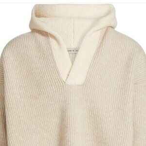 Fear Of God V-Neck Knitted Hoodie